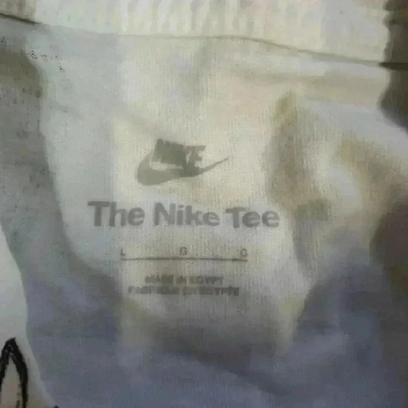 AUTHENTIC NIKE AOP JDI T SHIRT DJ6074-100 Large - Picture 4 of 6